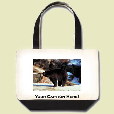 Black Bear Tote Bag