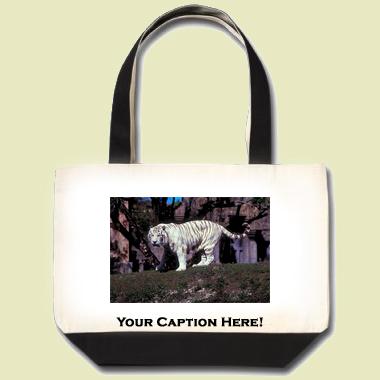 White Tiger Tote Bag