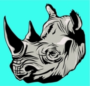 Rhinoceros Mousepad