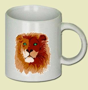 Lion Coffee Mug