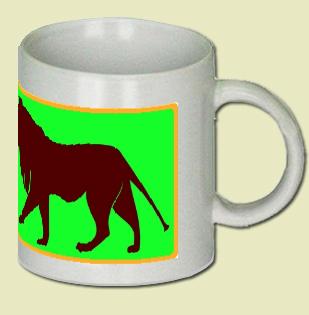 Lion Coffee Mug