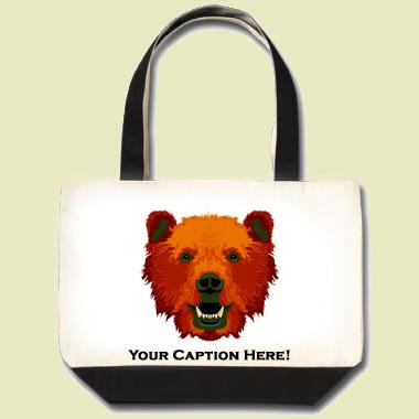 Grizzly Bear Tote Bag